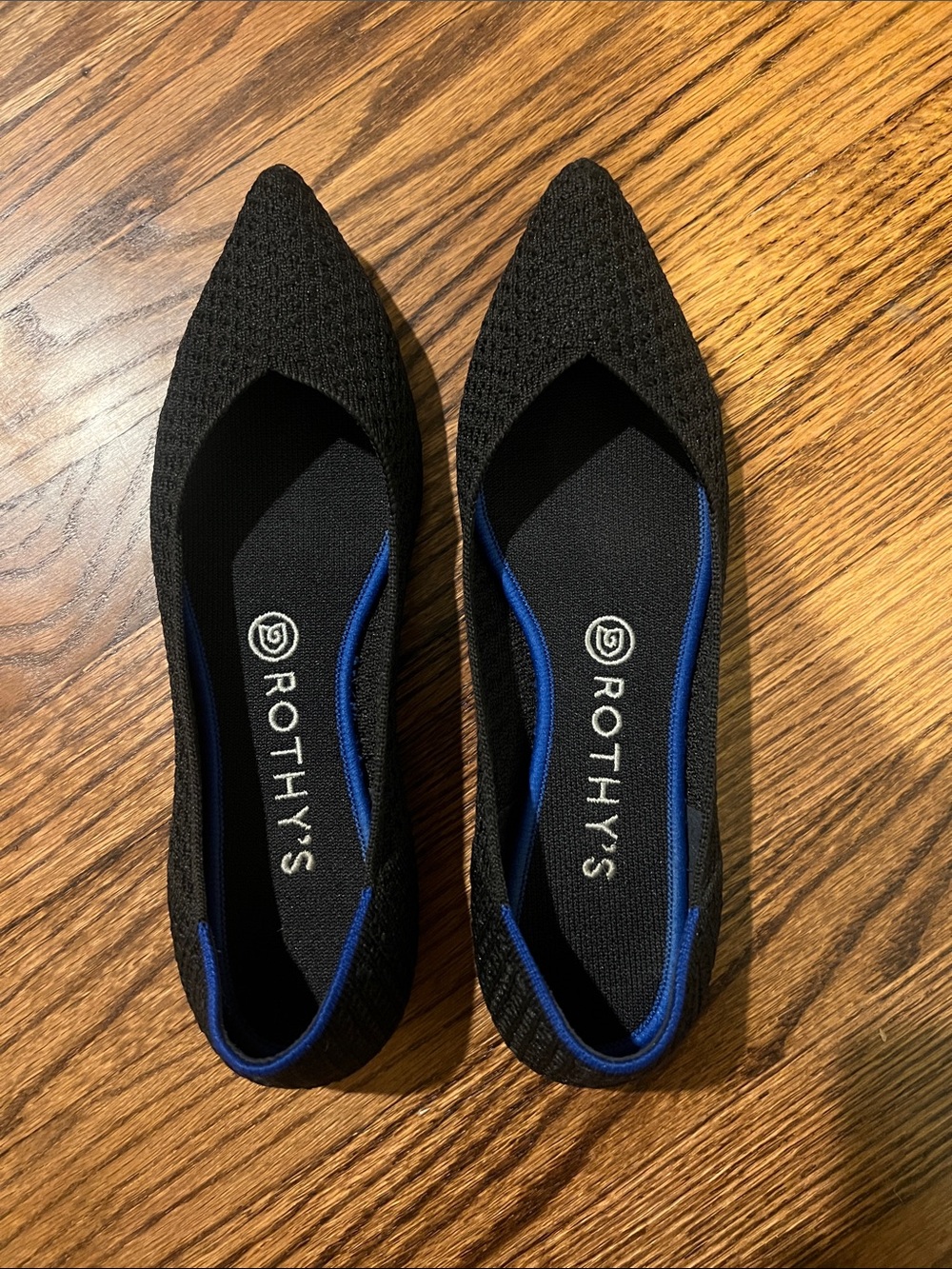 Rothy’s The Point II Knit Black Flats
